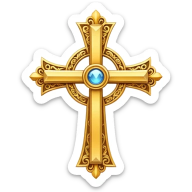 cross of christ sticker