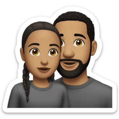 two twin Aubrey Drake Grahams sticker