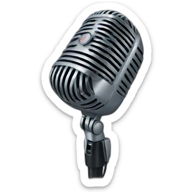microphone sticker
