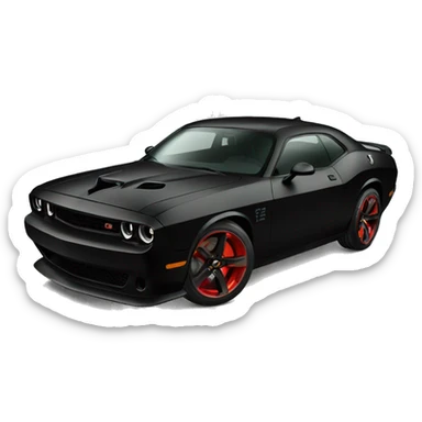 Hellcat logo car sticker