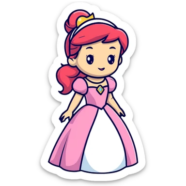 Disney princess  sticker