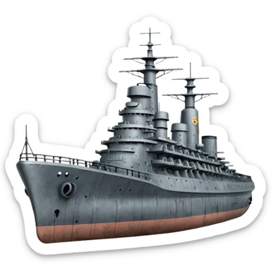 world of warships bismarck sticker