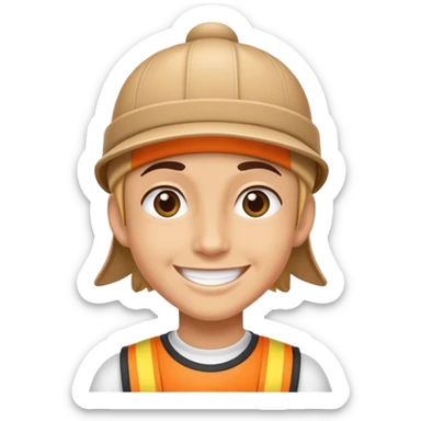 Jump capy Bara sticker