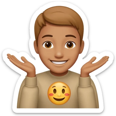 dapping up while saying "alr bet"  sticker