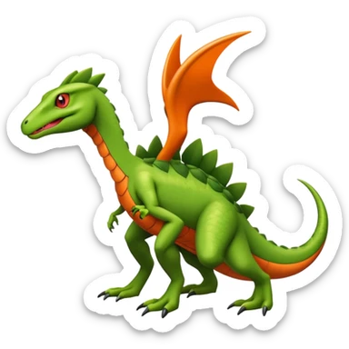 Sceptile-Salazzle-Pokémon-Fakémon-creature sticker