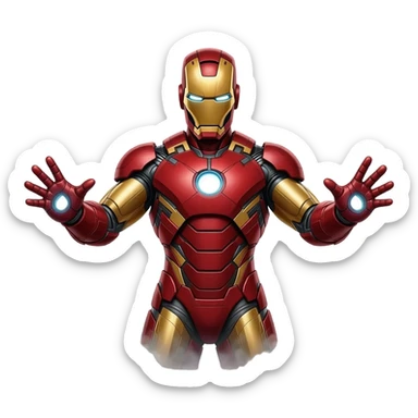 Iron man sticker