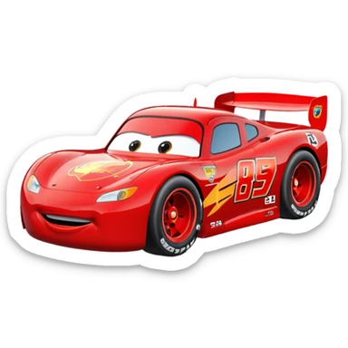 lightning mcqueen sticker