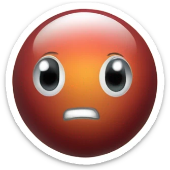 Bowling ball with feet sticker