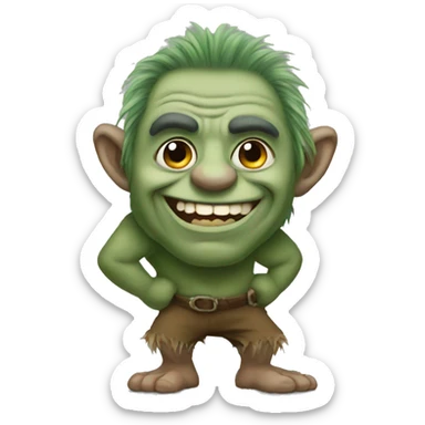 Troll sticker