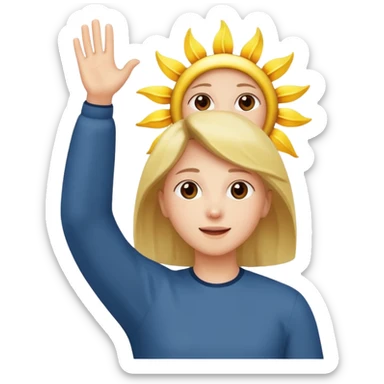 praise the sun sticker