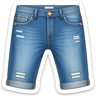 sky-blue jeans sticker