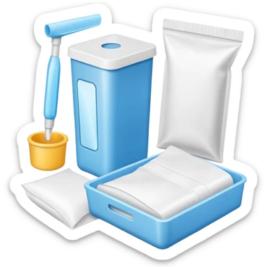 hygienic products sticker