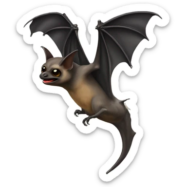 greater antillean long tonguedbat sticker