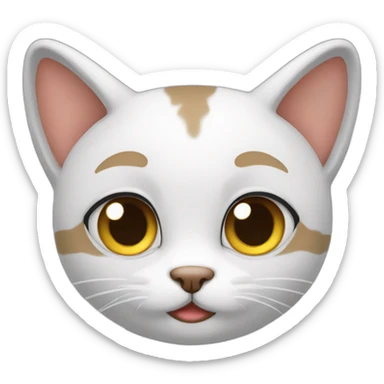 gaticos tiernos sticker