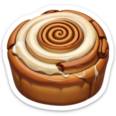 cinnabon cinnamon roll  sticker