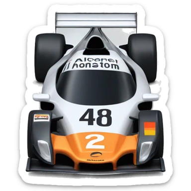 mclaren 2024 f1 car sticker