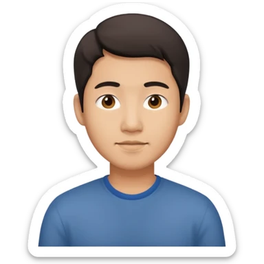 착한 동양인 30대 남편 sticker