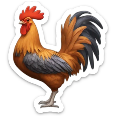 Gallo de pelea sticker