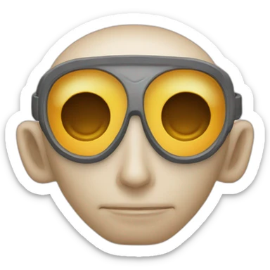 Et com óculos escuros  sticker