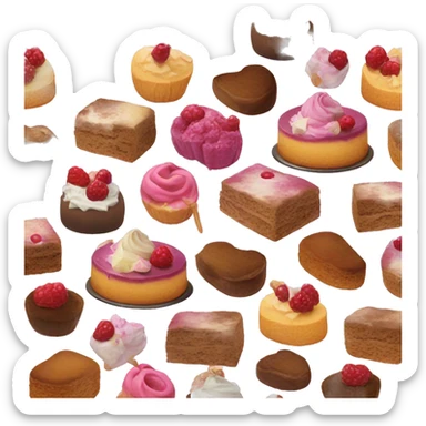 desserts sticker