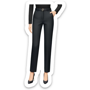 fashion trouser sticker