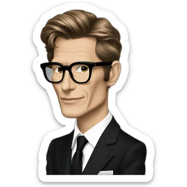 Yves Saint Laurent sticker