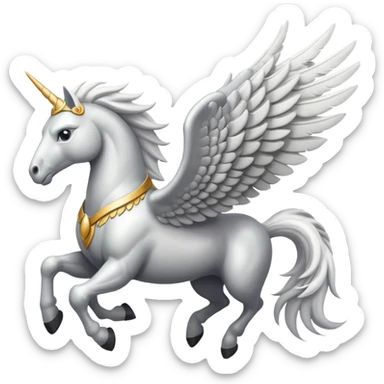 Pegaso imponente sticker