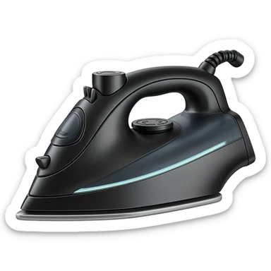 Clothing electric iron sticker