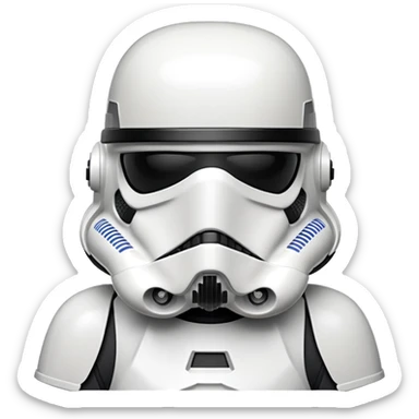 Stormtrooper from Star Wars  sticker