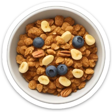 granola bowl sticker