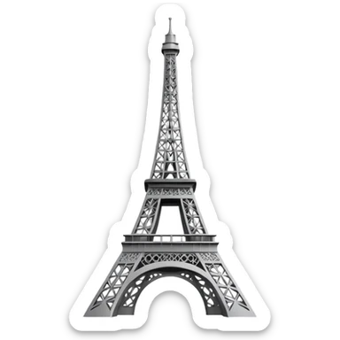 make the effiel tower sticker