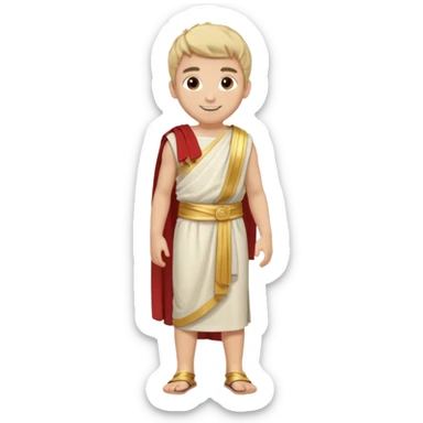 niño cartagines cuerpo completo sticker