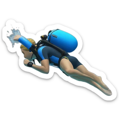Dive sticker
