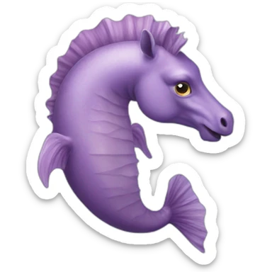 hippocampus sticker
