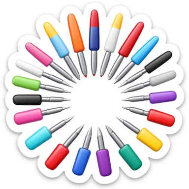 nail art equipment sticker