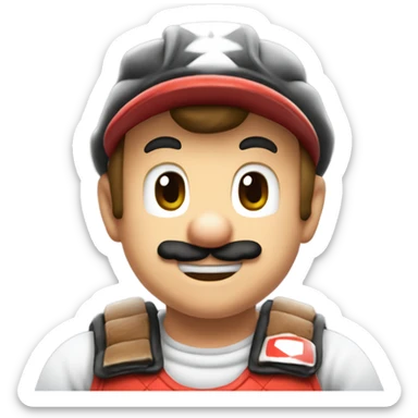 Mario kart ￼ sticker