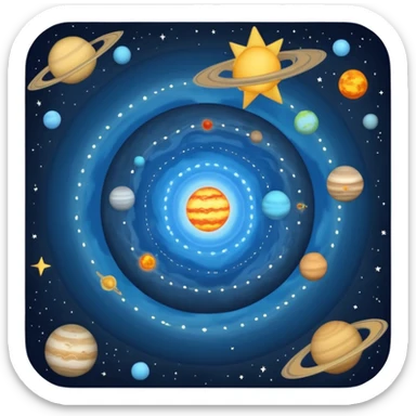 buatlah sebuah gambar visual untuk tahapan pembentukan bumi yang berasal dari teori bintang kembar
berikut tahapan nya
1 Pembentukan Dua Bintang dari Awan Gas
2 Interaksi Gravitasi
3 Pembentukan Cakram Gas dan Debu
4 Pembentukan Planetesimal dan Protoplanet
5 Terbentuknya Tata Surya sticker