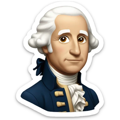 george washington sticker