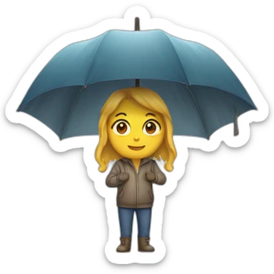 Lluvia sticker