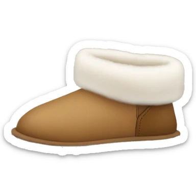 Ugg slipper sticker