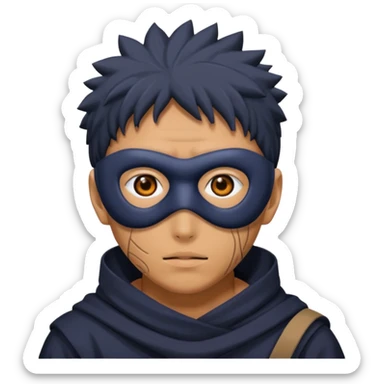 OBITO with mask sticker