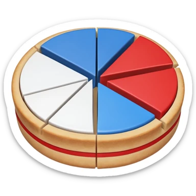 the American percentage sticker