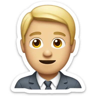 Person exiting the conversation sticker