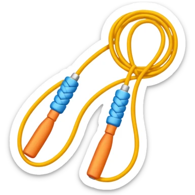 Jump rope sticker