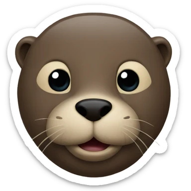 Otter on the tv show survivor sticker