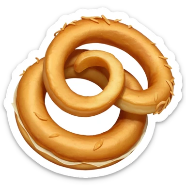 onion rings fresh sticker