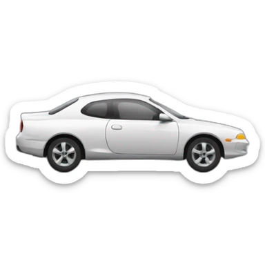 car siding with sparks sticker