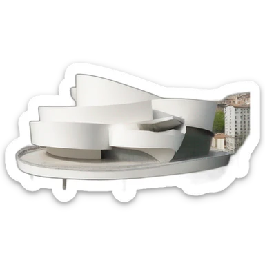Guggenheim bilbao sticker