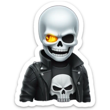 Ghost rider emoji  sticker