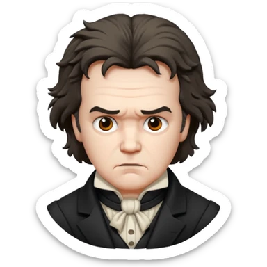 Beethoven fifth sticker